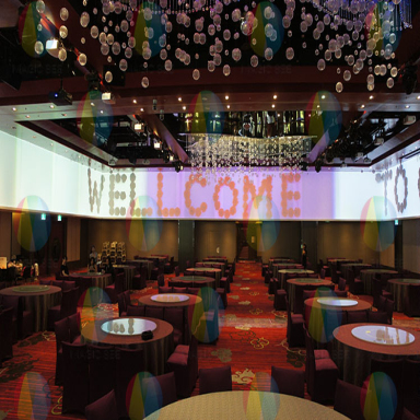 巨幅環(huán)景拼接宴會(huì)